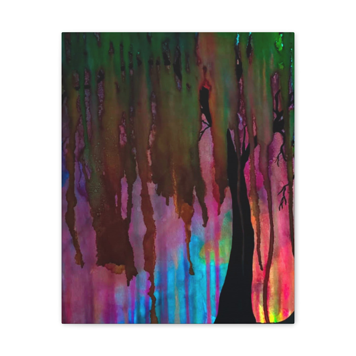 "Mystic Canopy" - Canvas Art Print