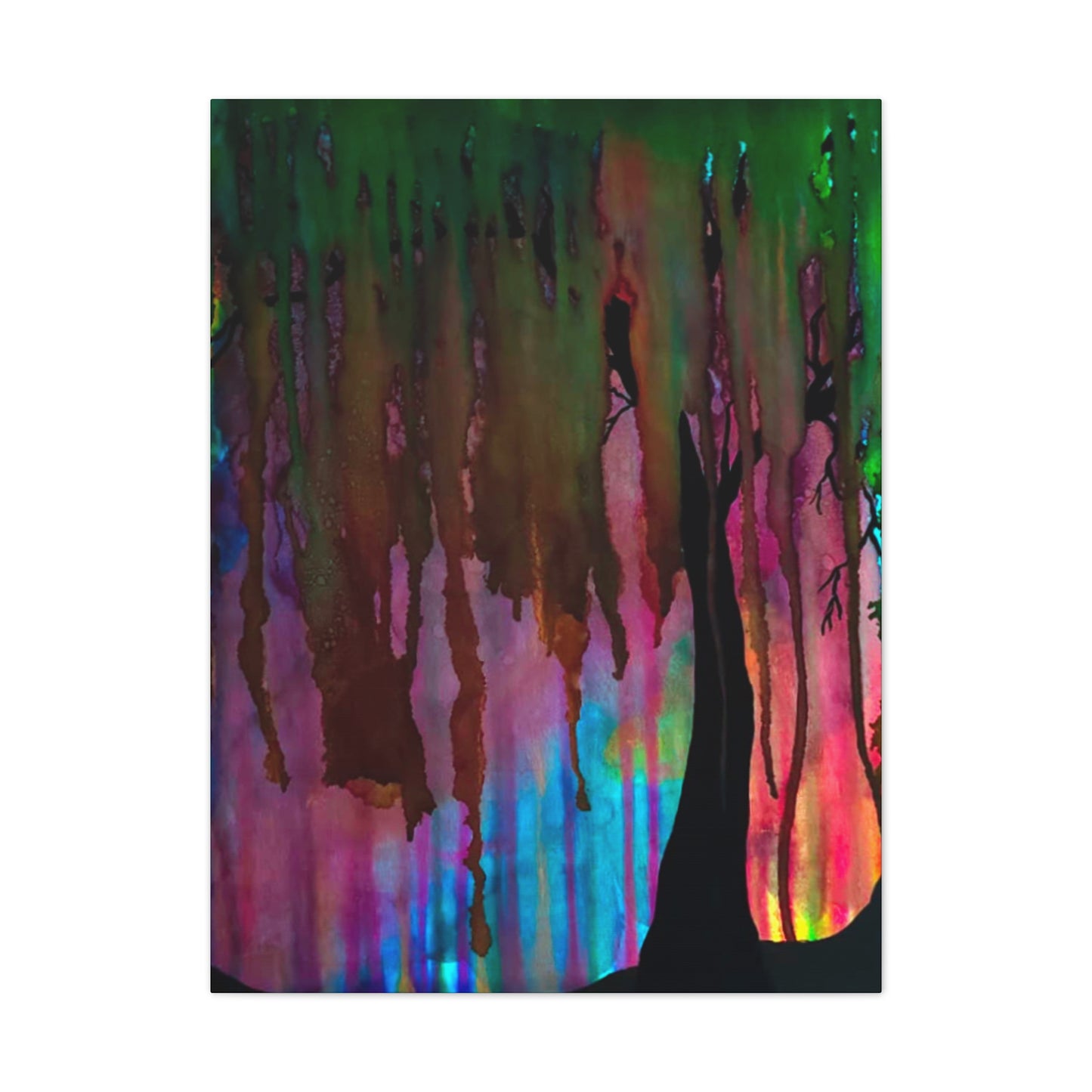 "Mystic Canopy" - Canvas Art Print