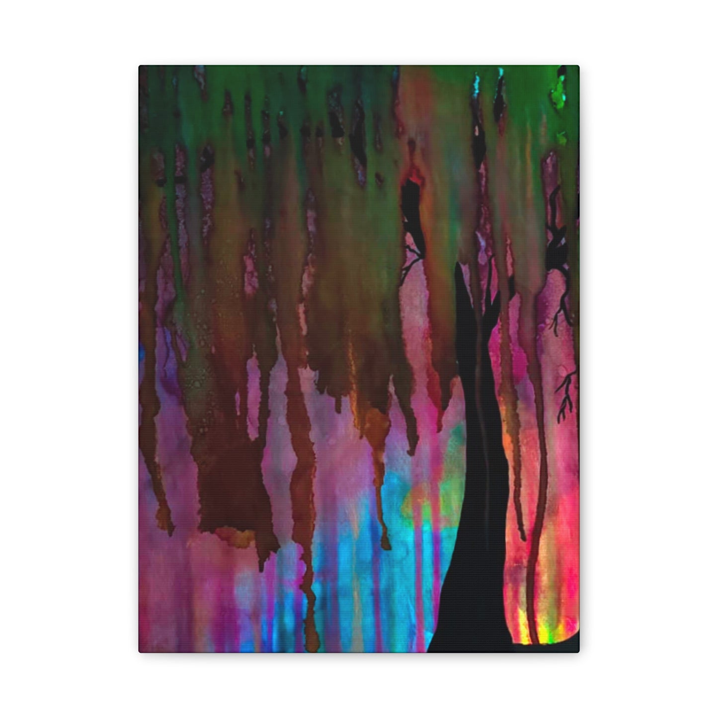"Mystic Canopy" - Canvas Art Print