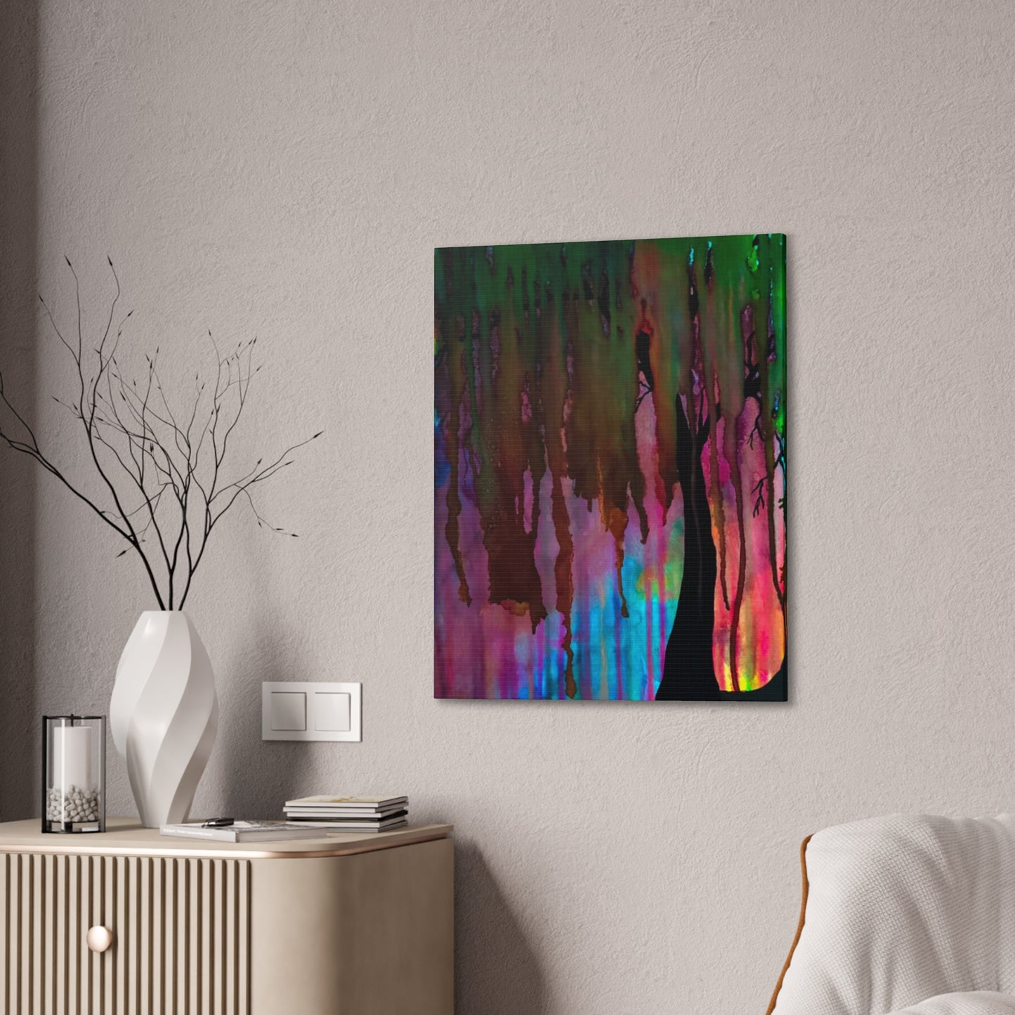 "Mystic Canopy" - Canvas Art Print
