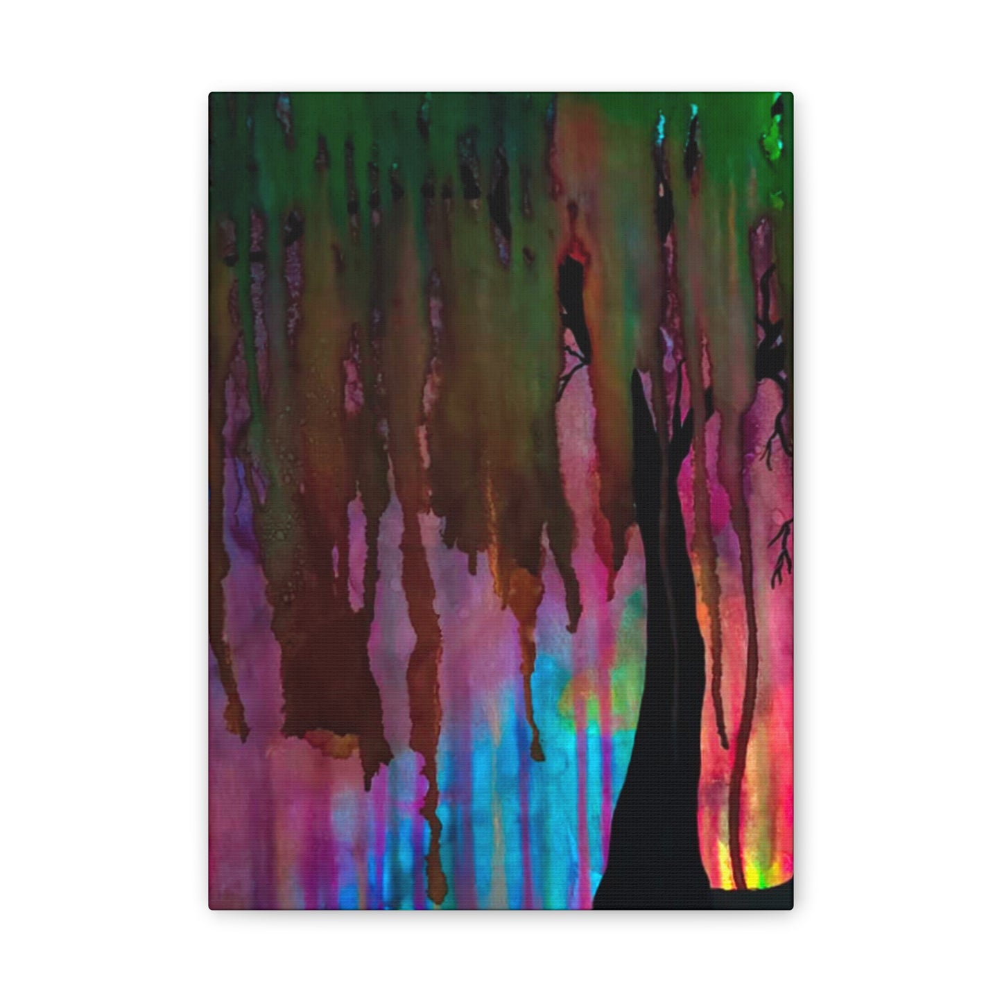 "Mystic Canopy" - Canvas Art Print