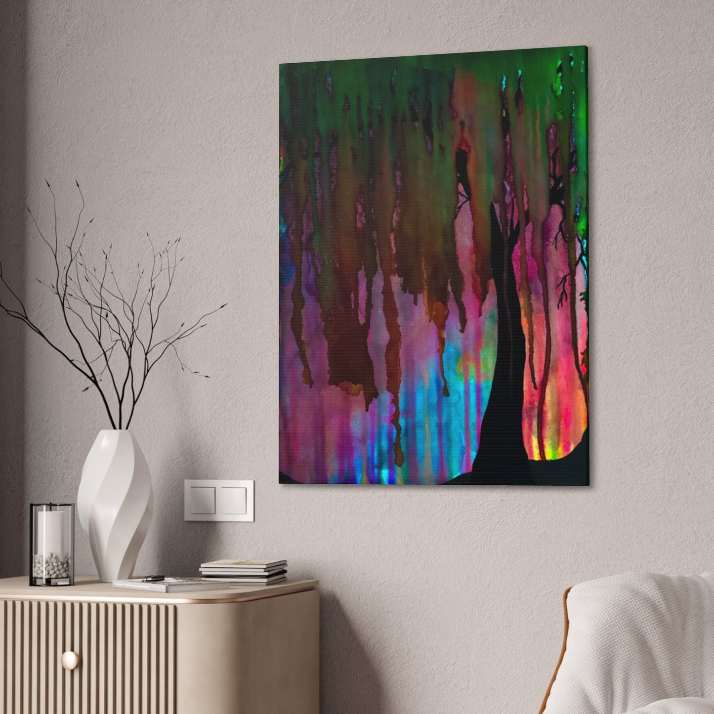 "Mystic Canopy" - Canvas Art Print