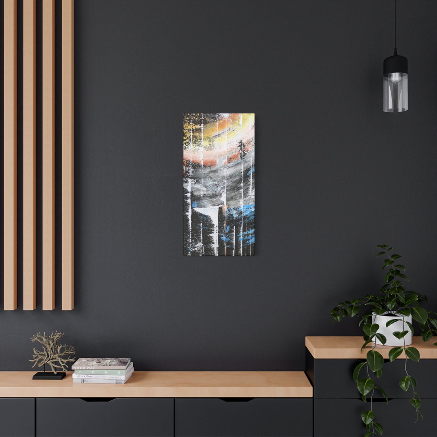 Cosmic Cascade - Canvas Gallery Wraps