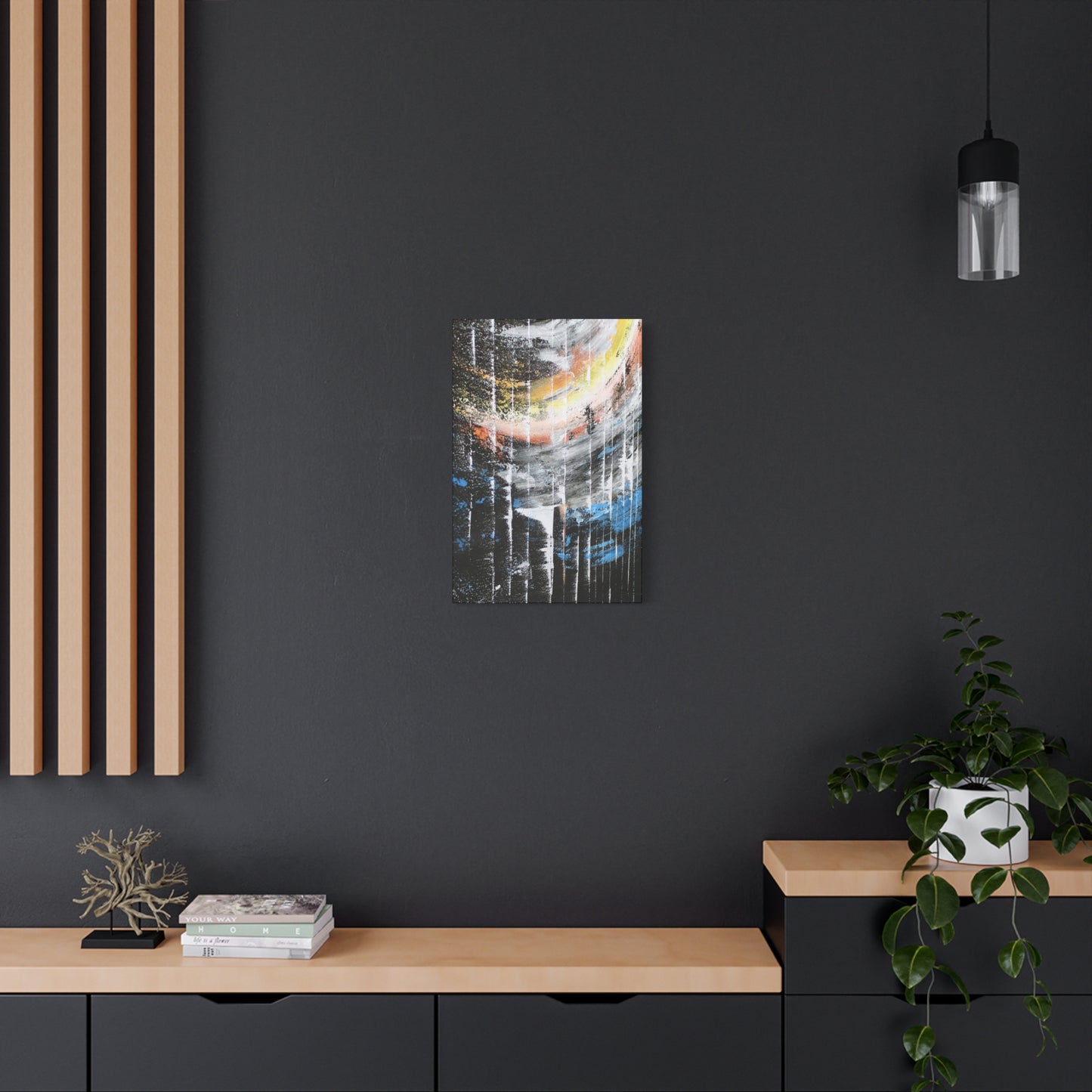 Cosmic Cascade - Canvas Gallery Wraps