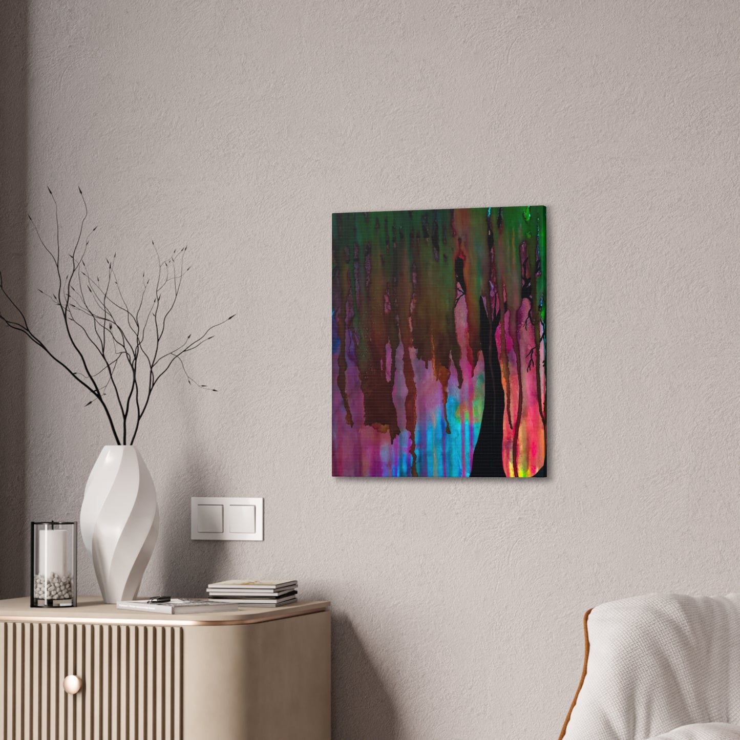 "Mystic Canopy" - Canvas Art Print