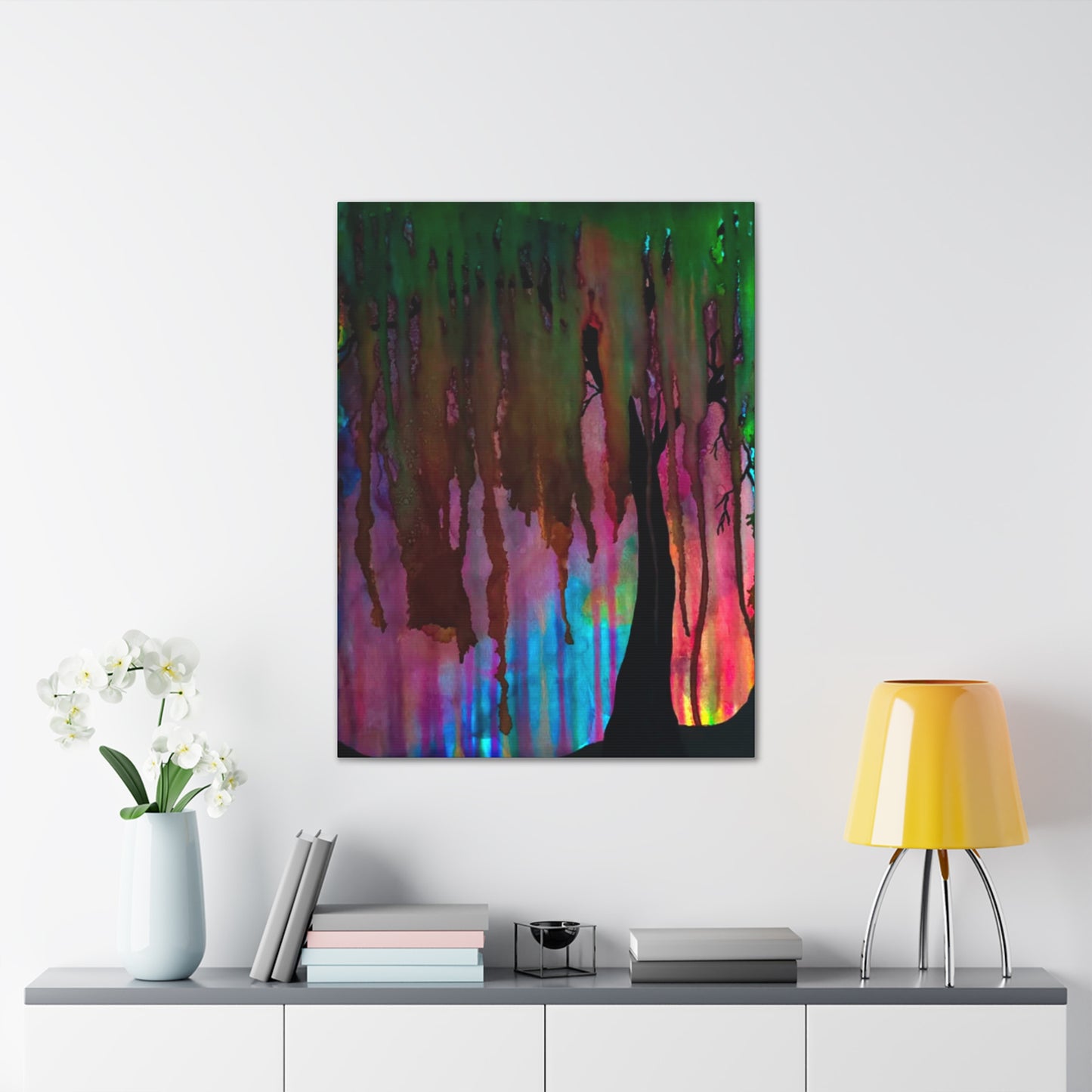 "Mystic Canopy" - Canvas Art Print