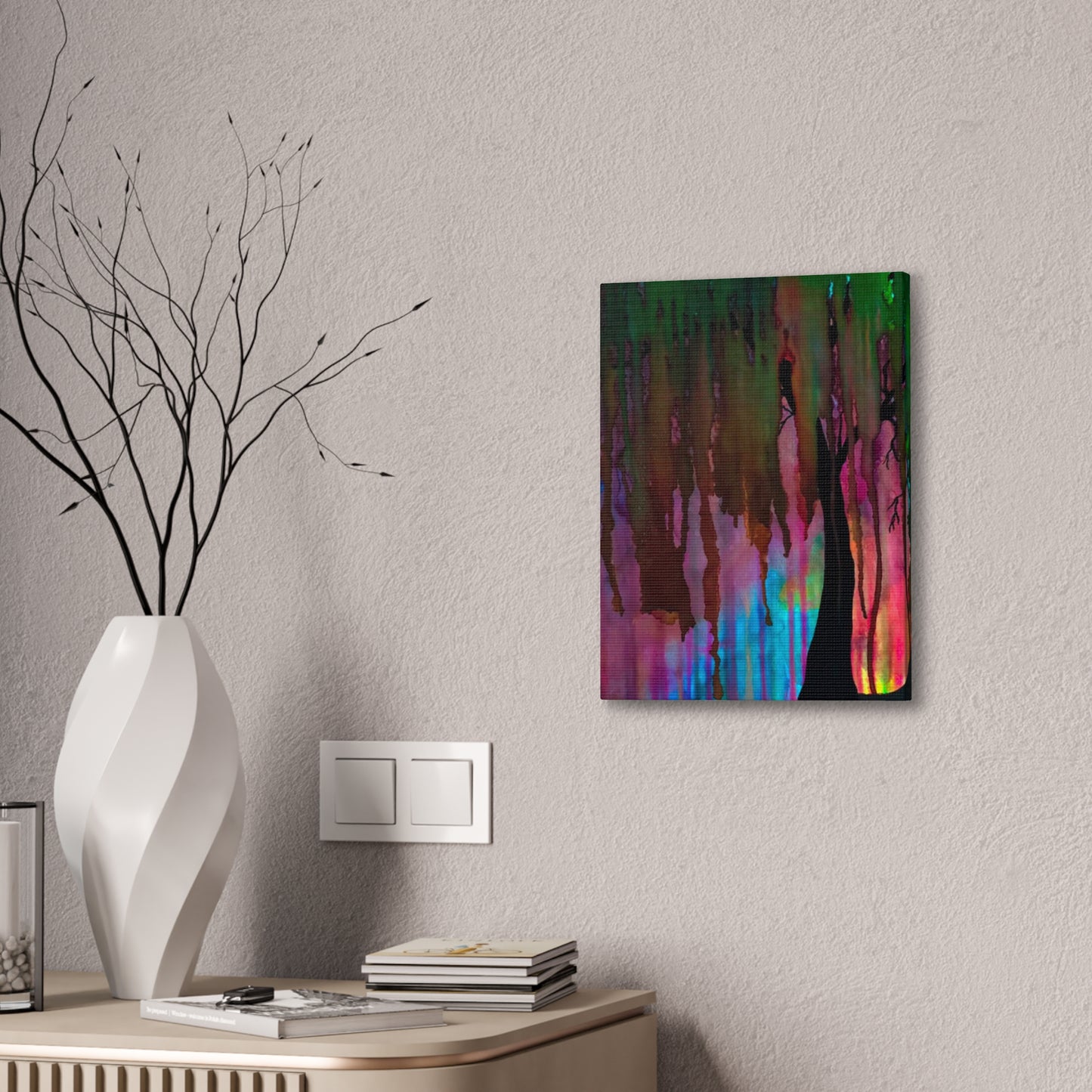 "Mystic Canopy" - Canvas Art Print