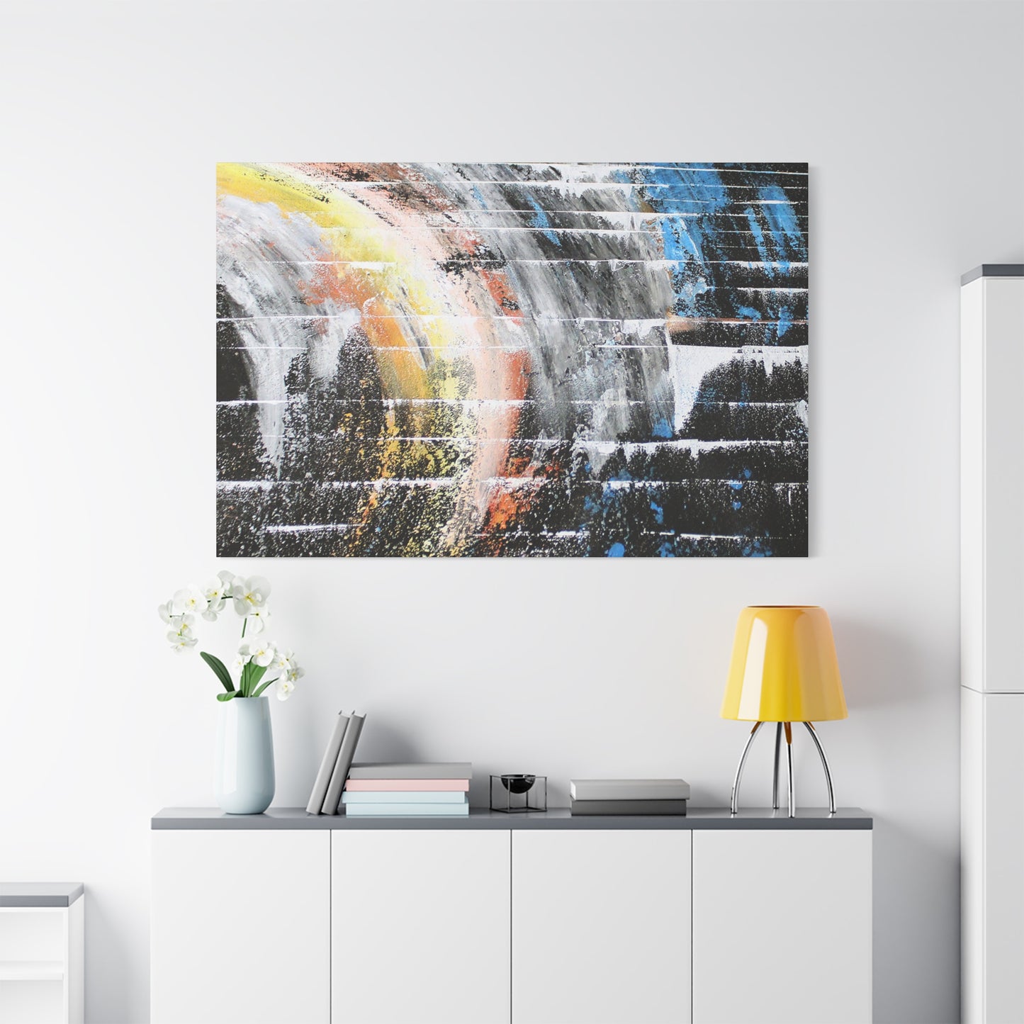 Cosmic Cascade - Canvas Gallery Wraps