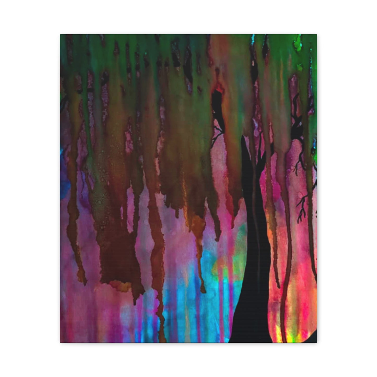 "Mystic Canopy" - Canvas Art Print
