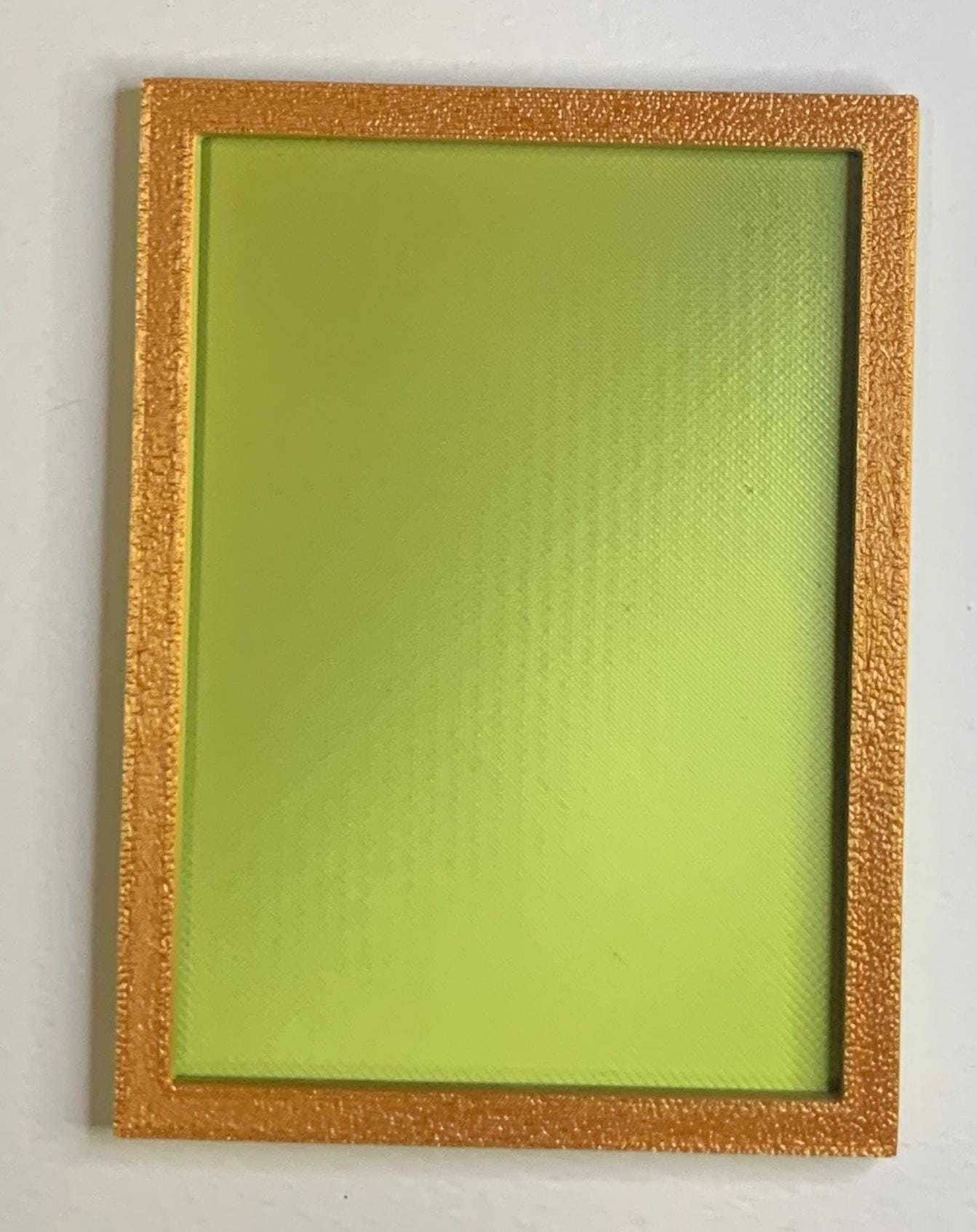 3D Printed ACEO Frame | Fits 2.5x3.5 Art Cards | Magnet or Wall Hanging | Display Miniature Art & Trading Cards