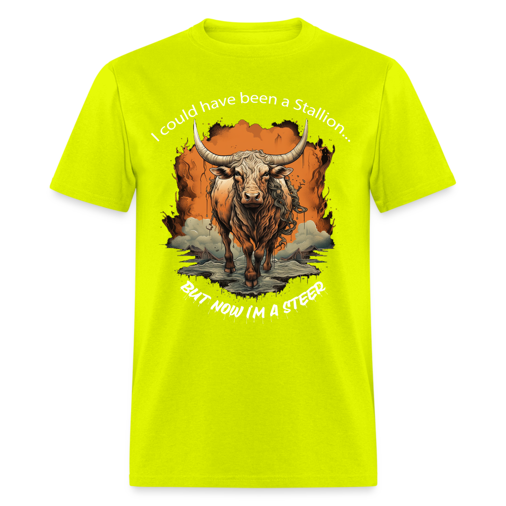 Im a steer Classic T-Shirt - safety green