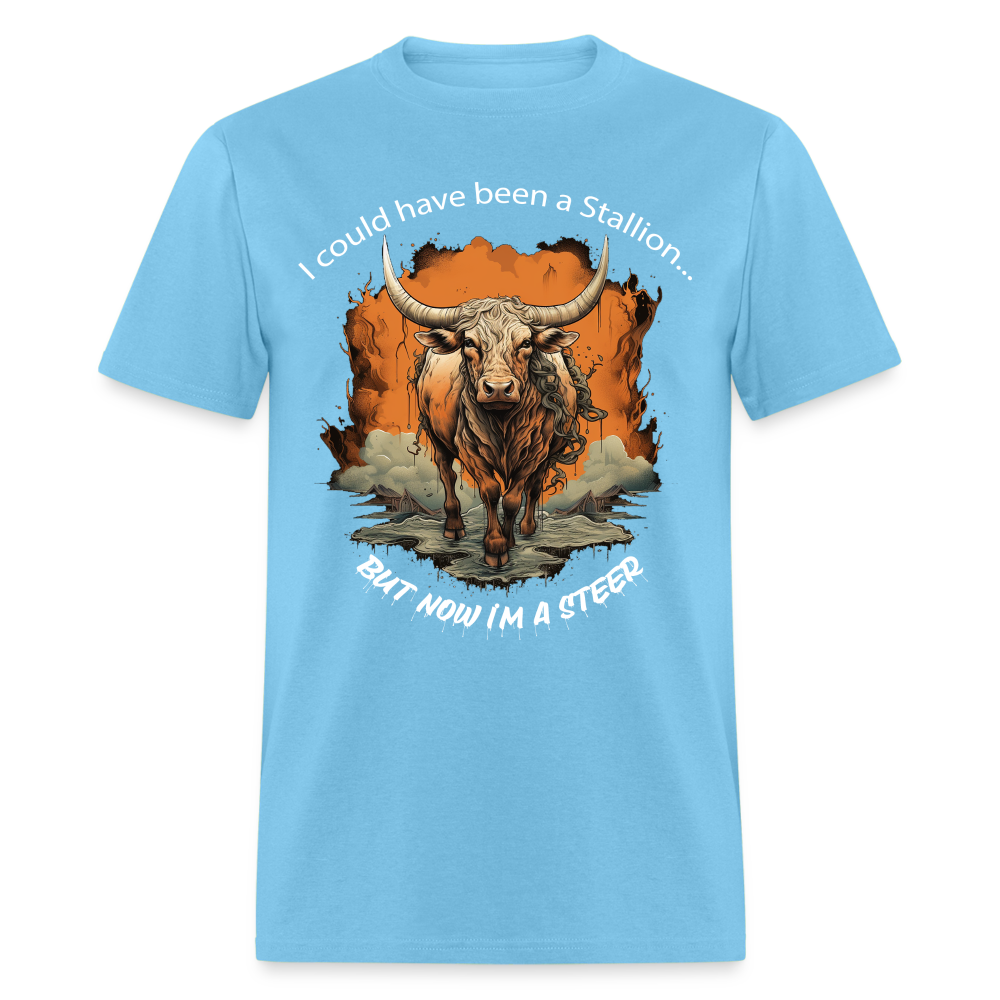 Im a steer Classic T-Shirt - aquatic blue