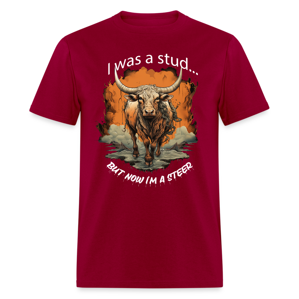 stud to steer Classic T-Shirt - dark red