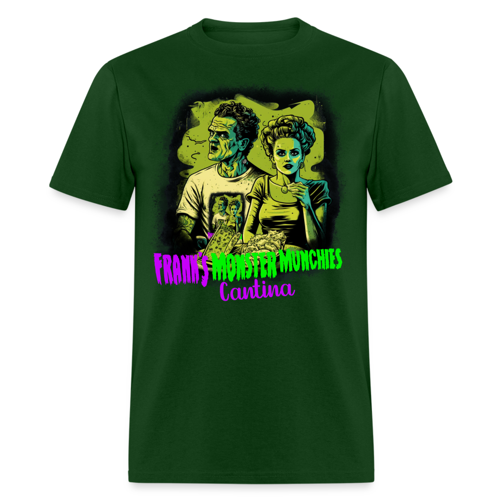 Frank and Elizabeth - forest green