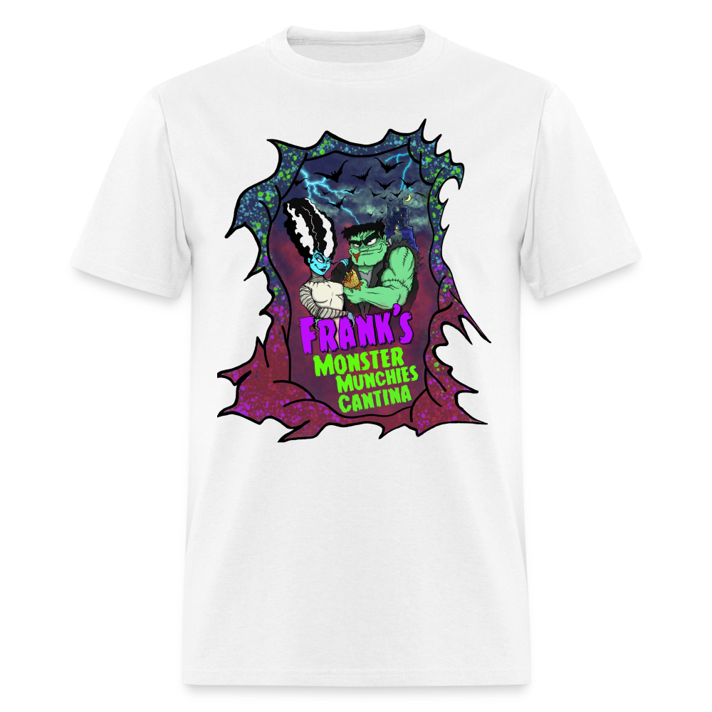 Frank's Monster Munchies Cantina w/ original Logo - white