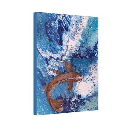 "Flowing Serenity" - Canvas Wall Art