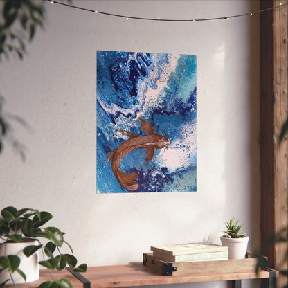 "Flowing Serenity" - Fine Art Poster