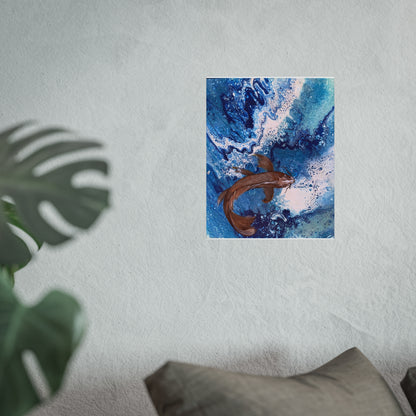 "Flowing Serenity" - Fine Art Poster