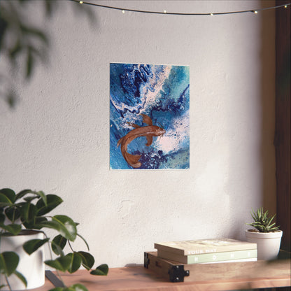 "Flowing Serenity" - Fine Art Poster