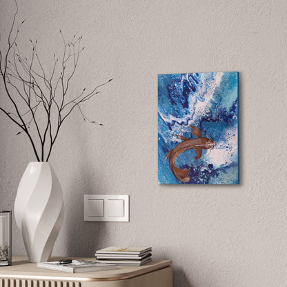 "Flowing Serenity" - Canvas Wall Art