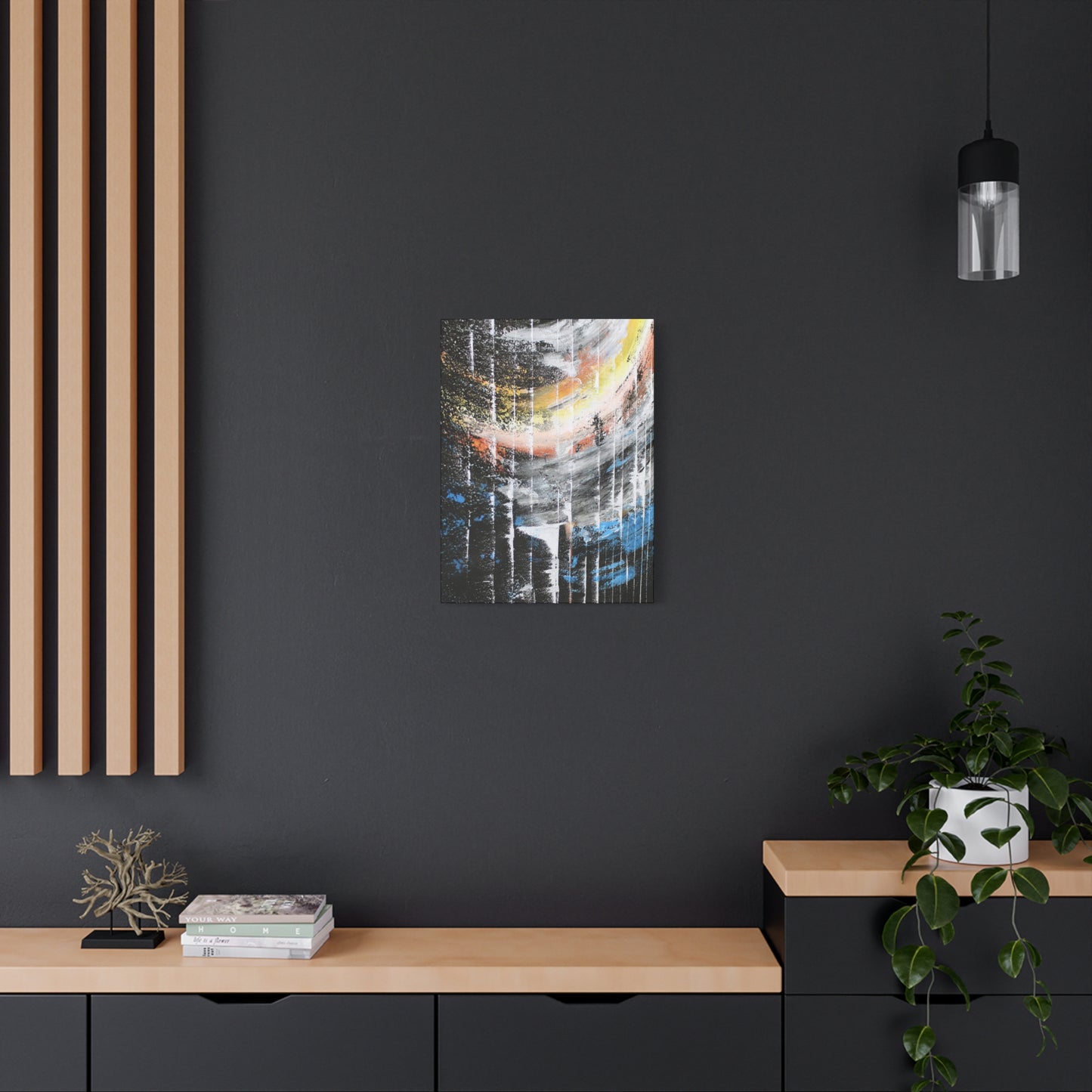 Cosmic Cascade - Canvas Gallery Wraps