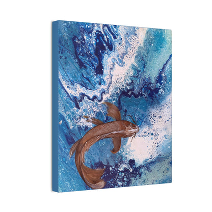 "Flowing Serenity" - Canvas Wall Art