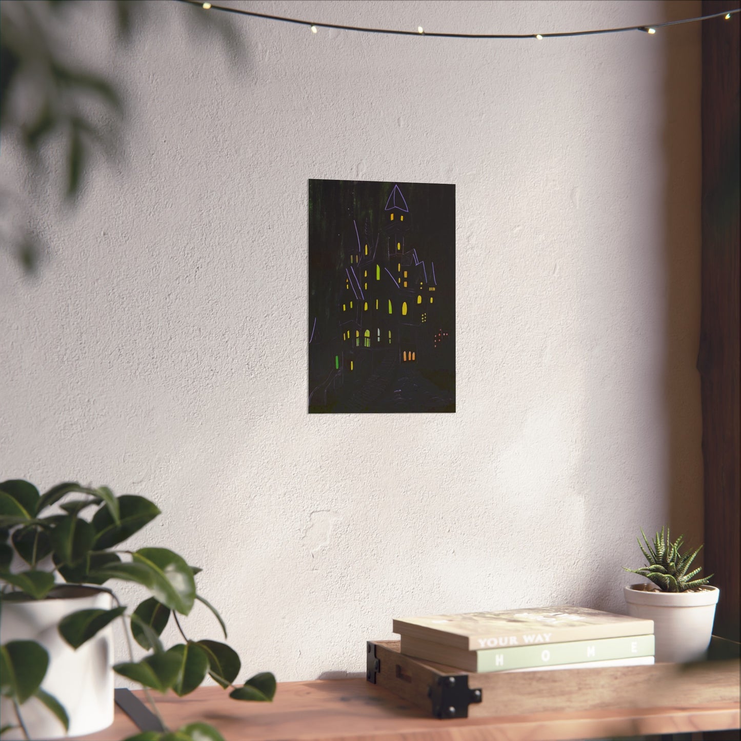 "Haunted Ascent" - Fine Art Poster Print