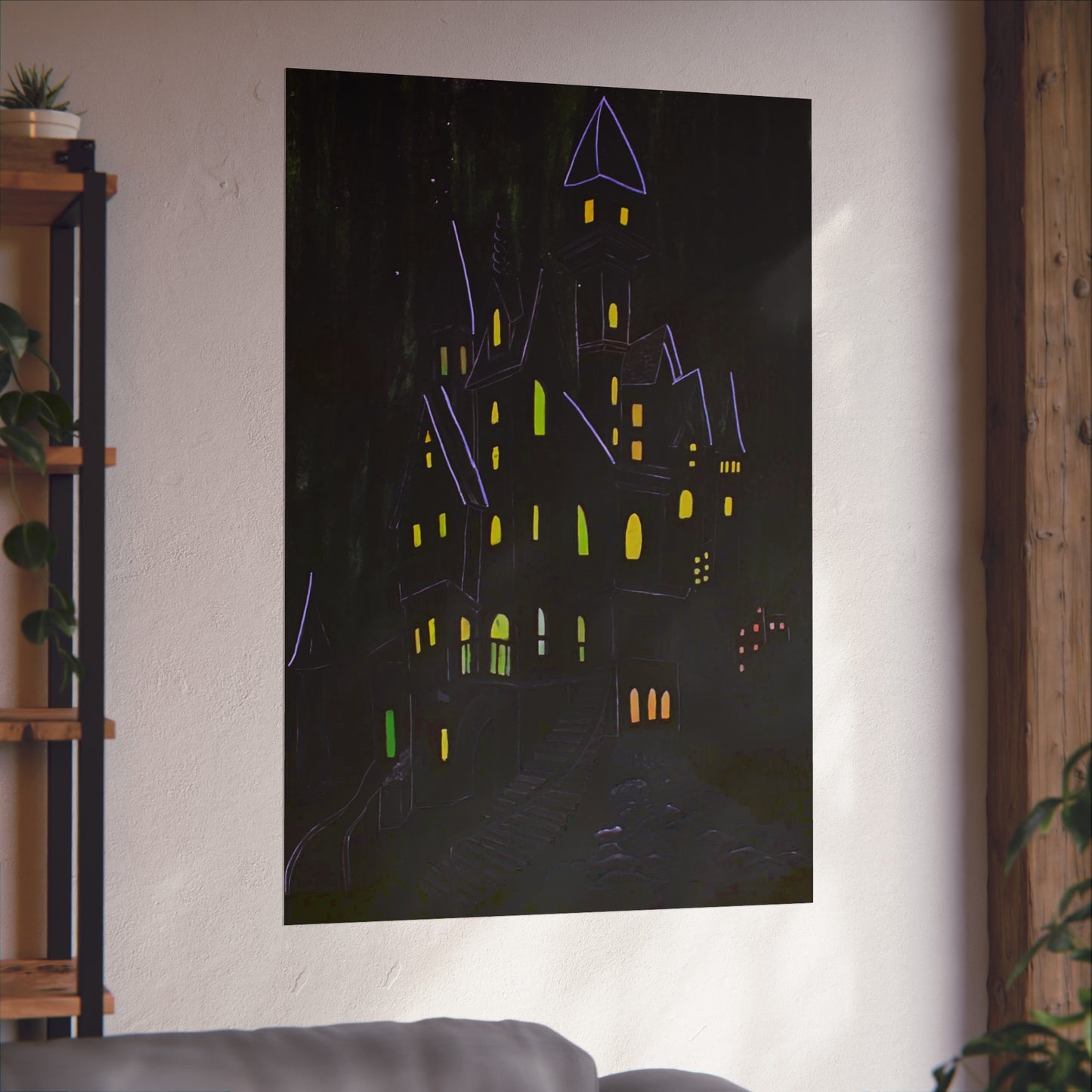 "Haunted Ascent" - Fine Art Poster Print