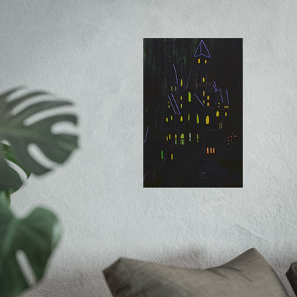 "Haunted Ascent" - Fine Art Poster Print