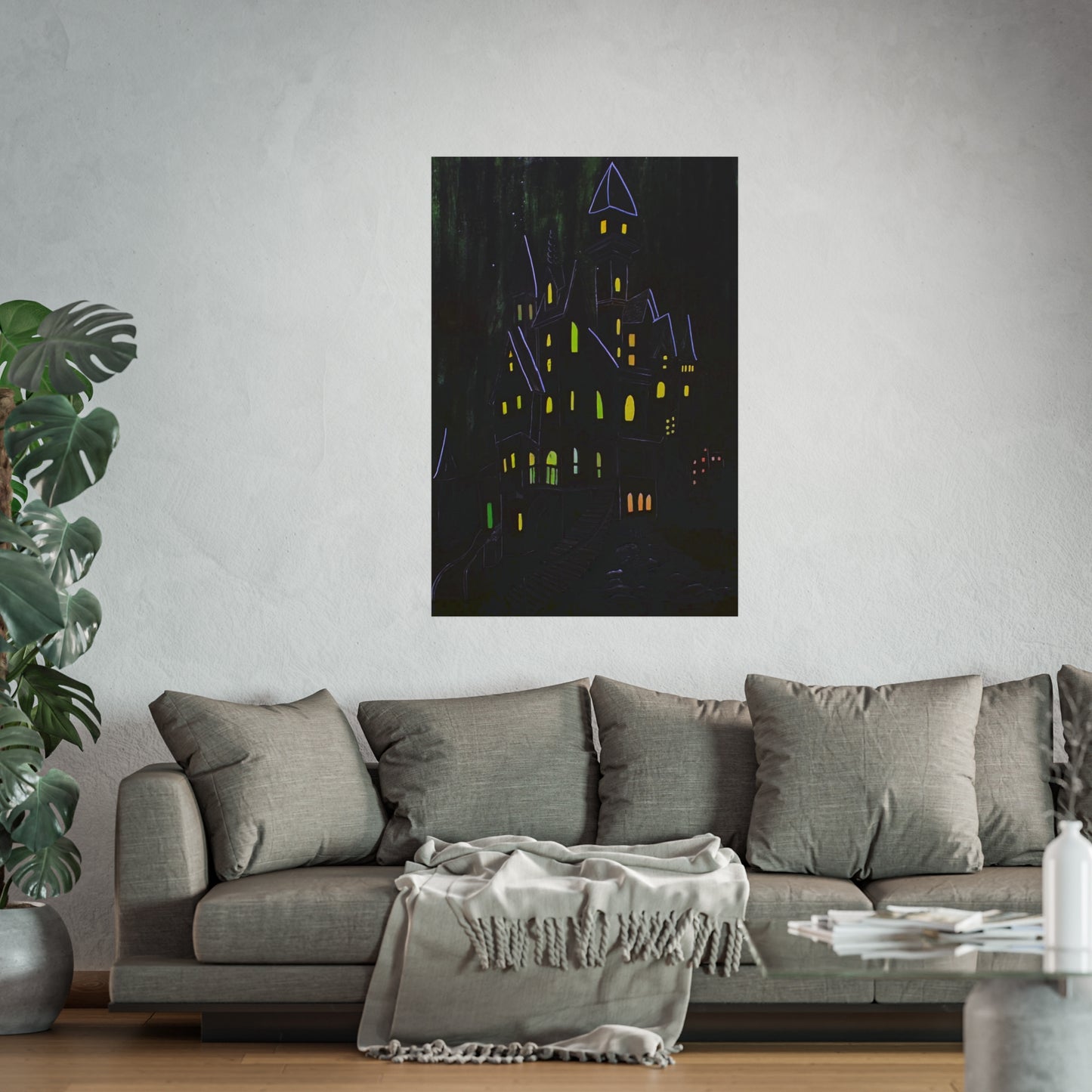 "Haunted Ascent" - Fine Art Poster Print