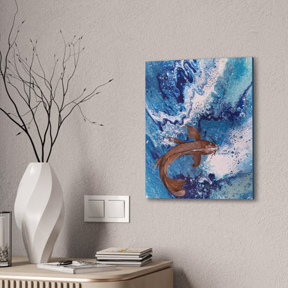 "Flowing Serenity" - Canvas Wall Art
