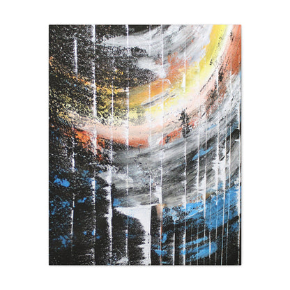 Cosmic Cascade - Canvas Gallery Wraps