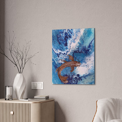 "Flowing Serenity" - Canvas Wall Art