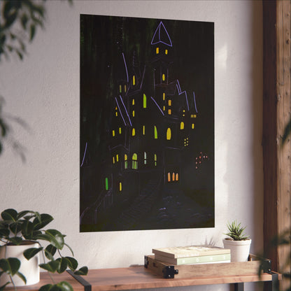 "Haunted Ascent" - Fine Art Poster Print