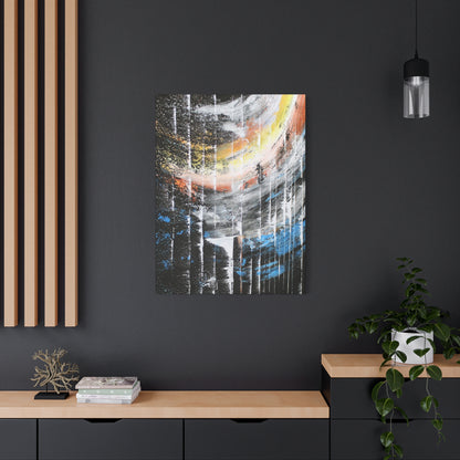 Cosmic Cascade - Canvas Gallery Wraps