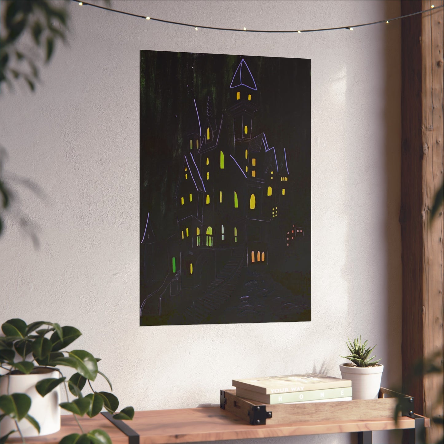 "Haunted Ascent" - Fine Art Poster Print