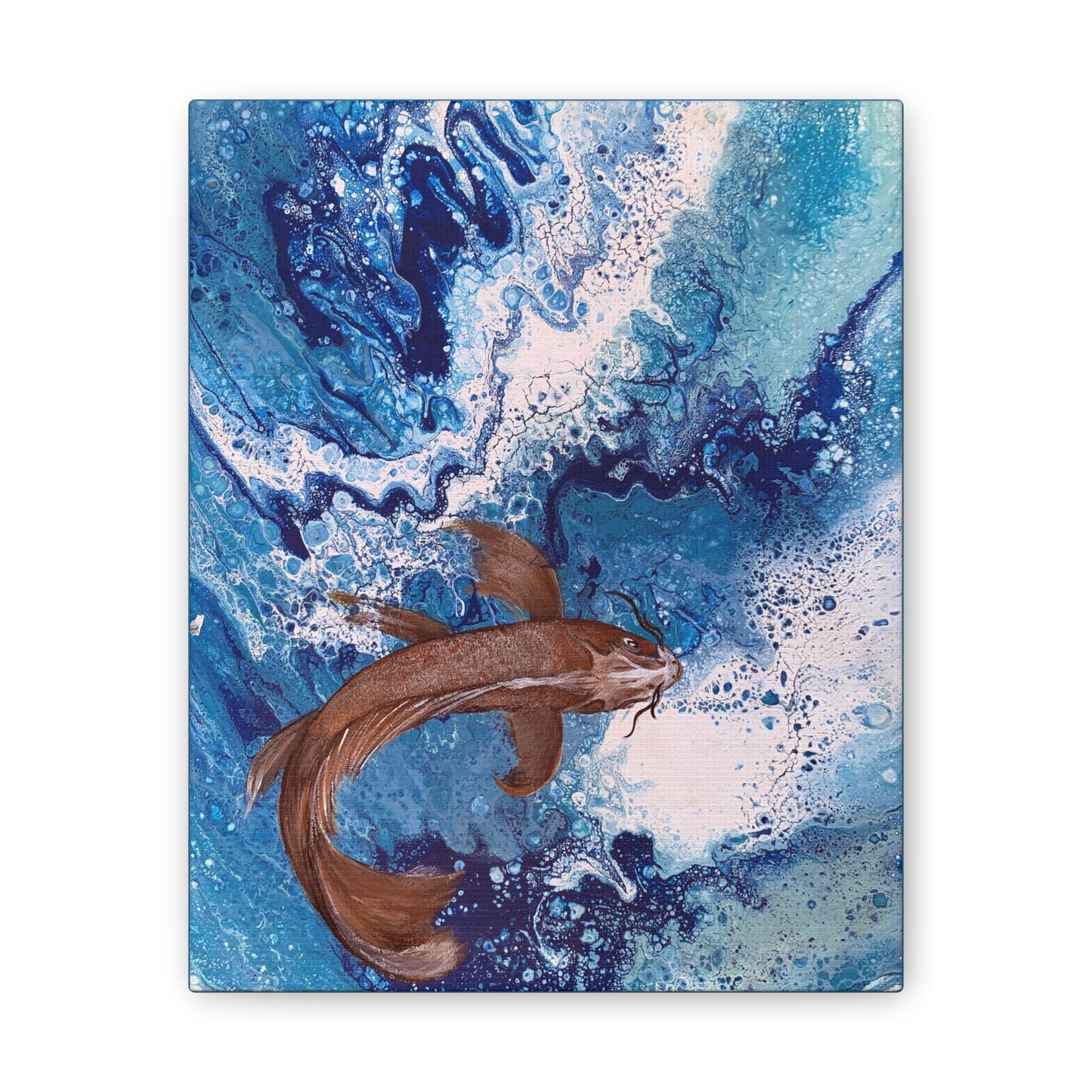 "Flowing Serenity" - Canvas Wall Art