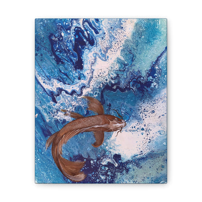 "Flowing Serenity" - Canvas Wall Art