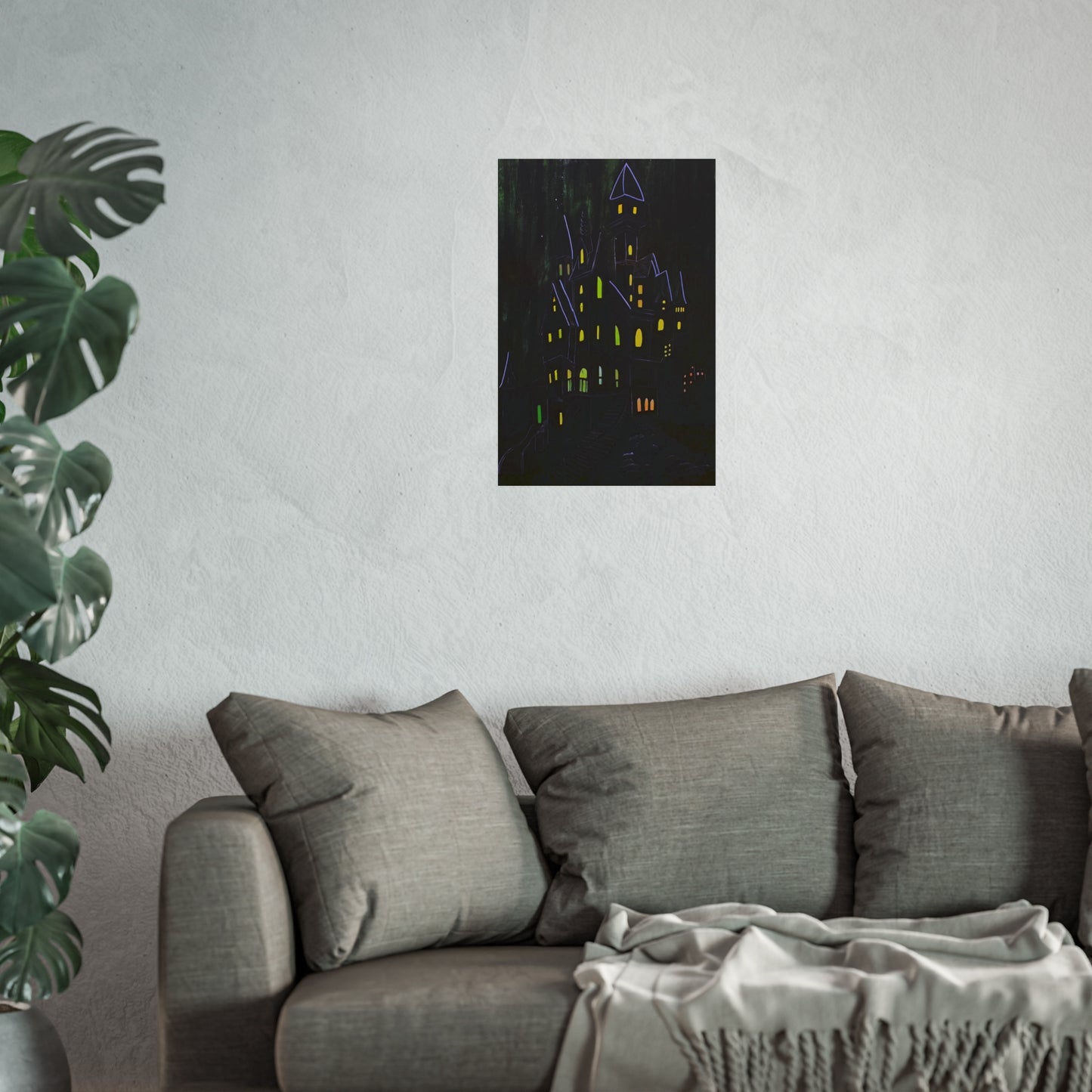 "Haunted Ascent" - Fine Art Poster Print