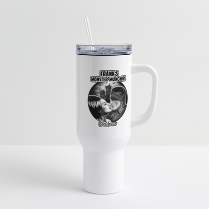 Frank's Logo 40 oz Travel Tumbler - white