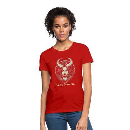 Very Demure Women's T-Shirt - red