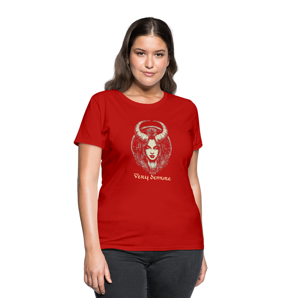 Very Demure Women's T-Shirt - red