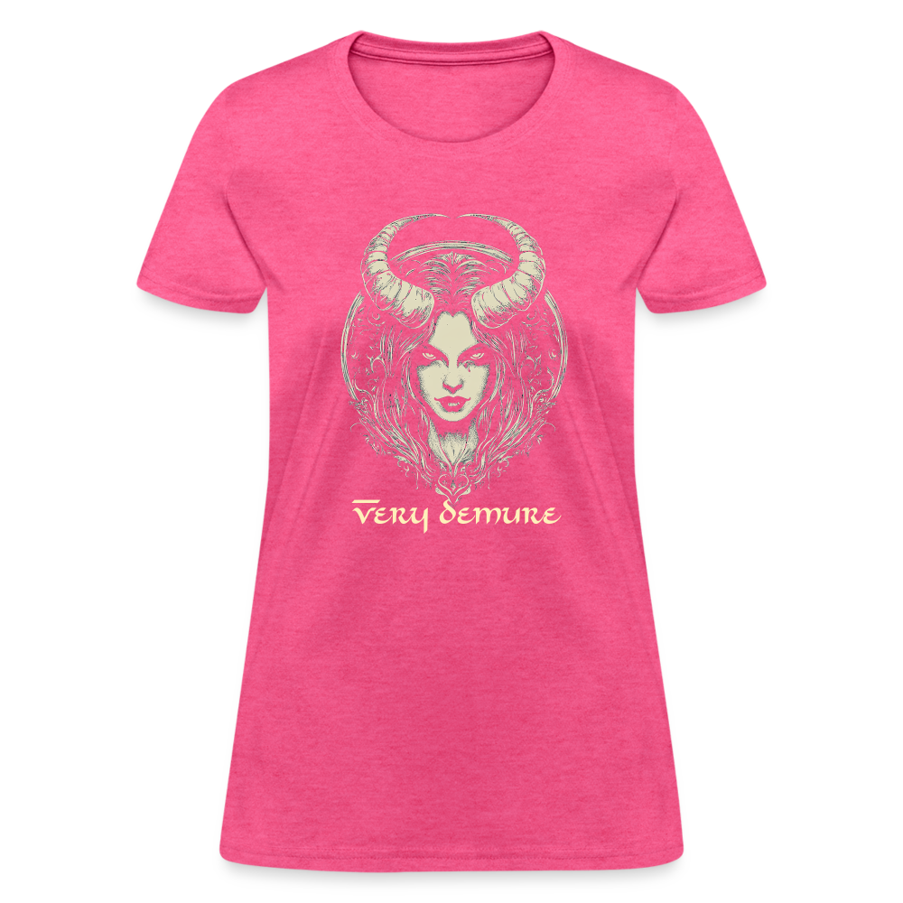 Very Demure Women's T-Shirt - heather pink