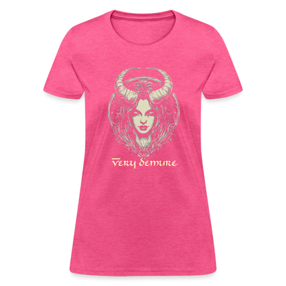 Very Demure Women's T-Shirt - heather pink