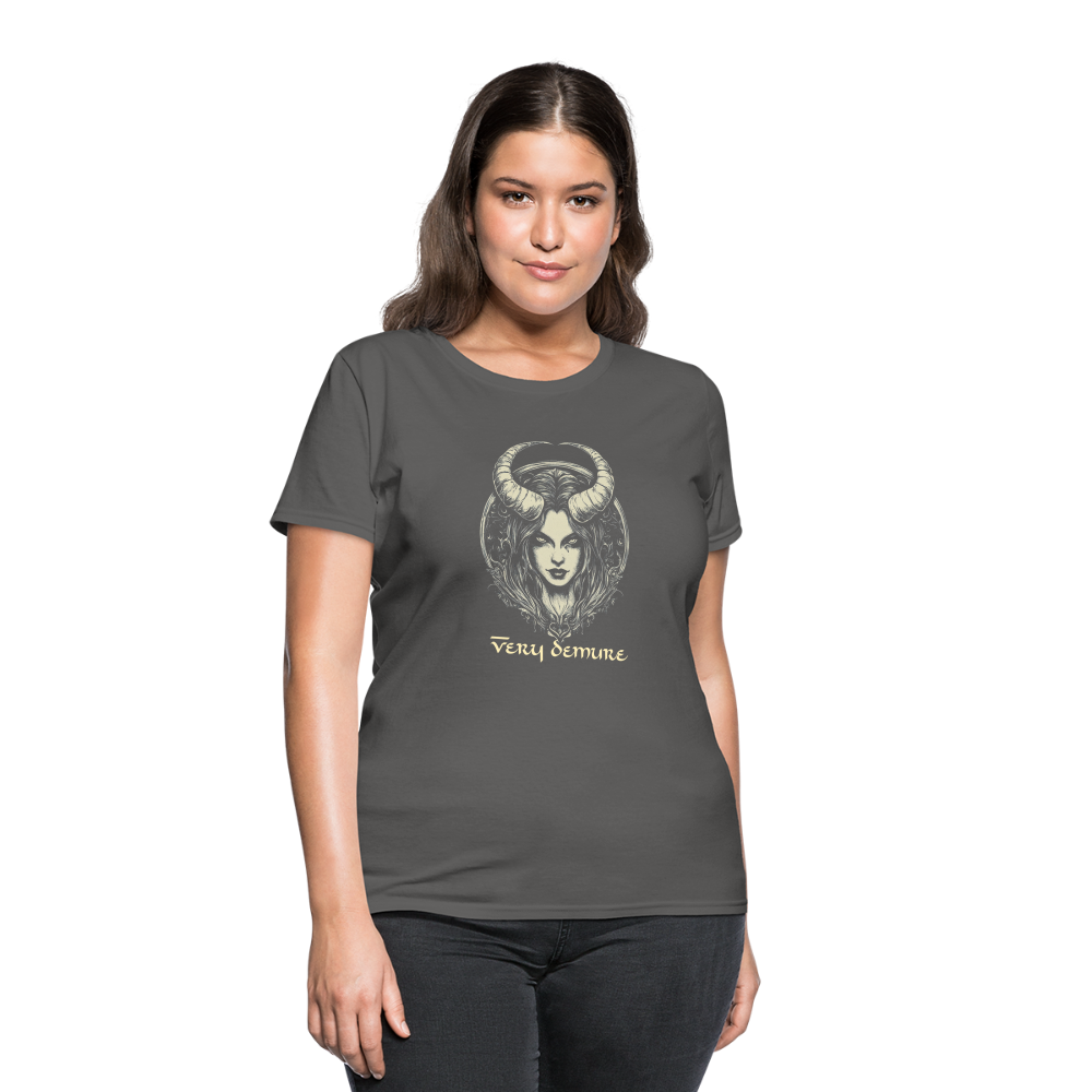 Very Demure Women's T-Shirt - charcoal