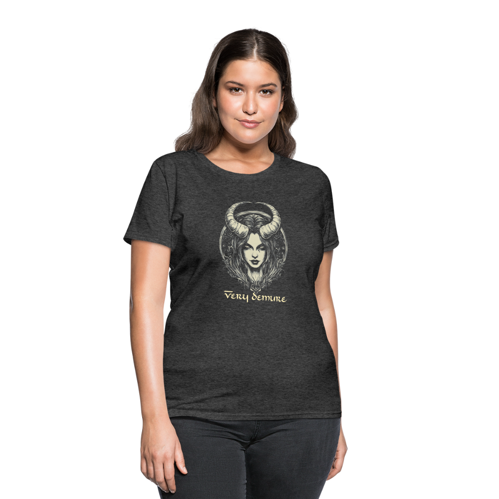 Very Demure Women's T-Shirt - heather black