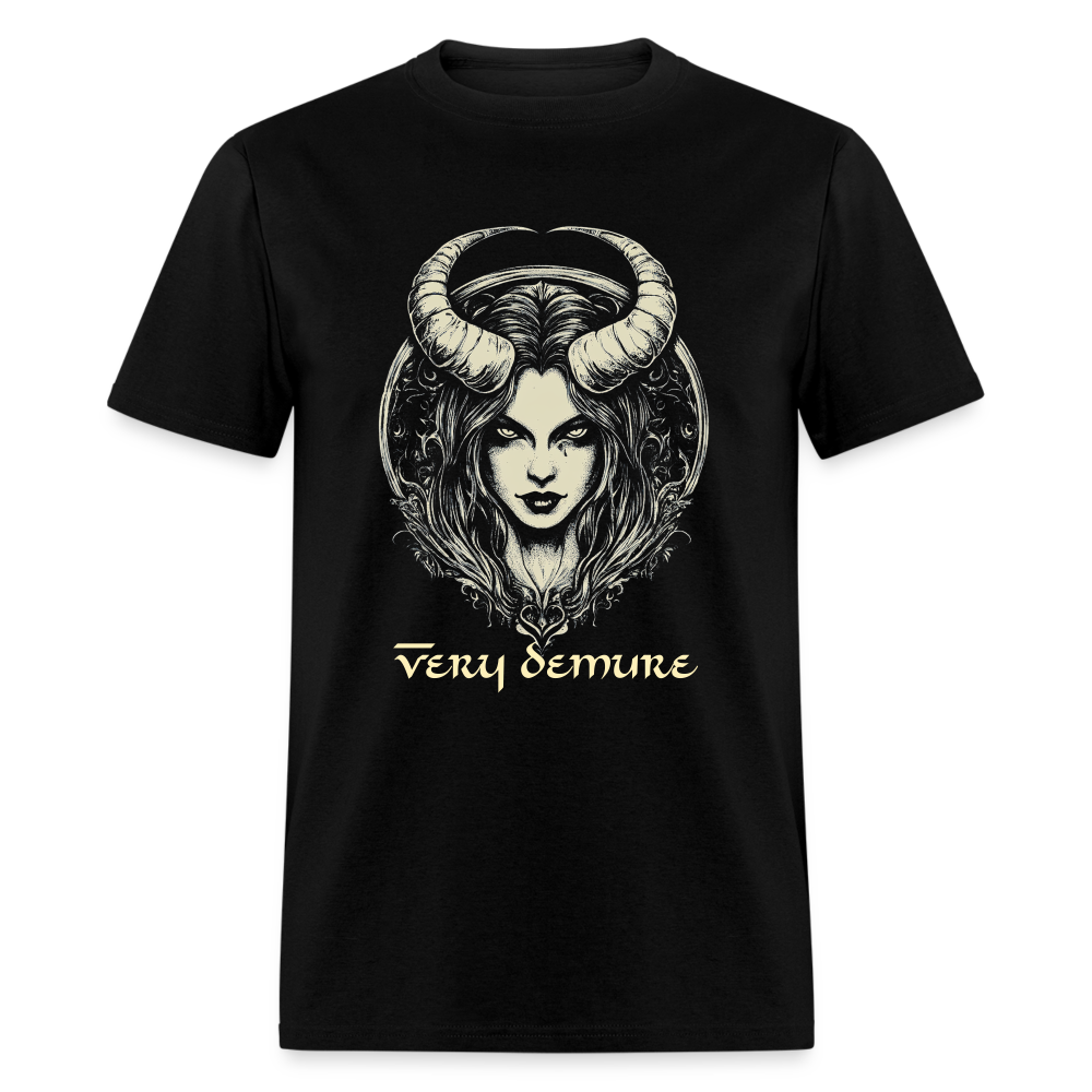 Very Demure Unisex Classic T-Shirt - black