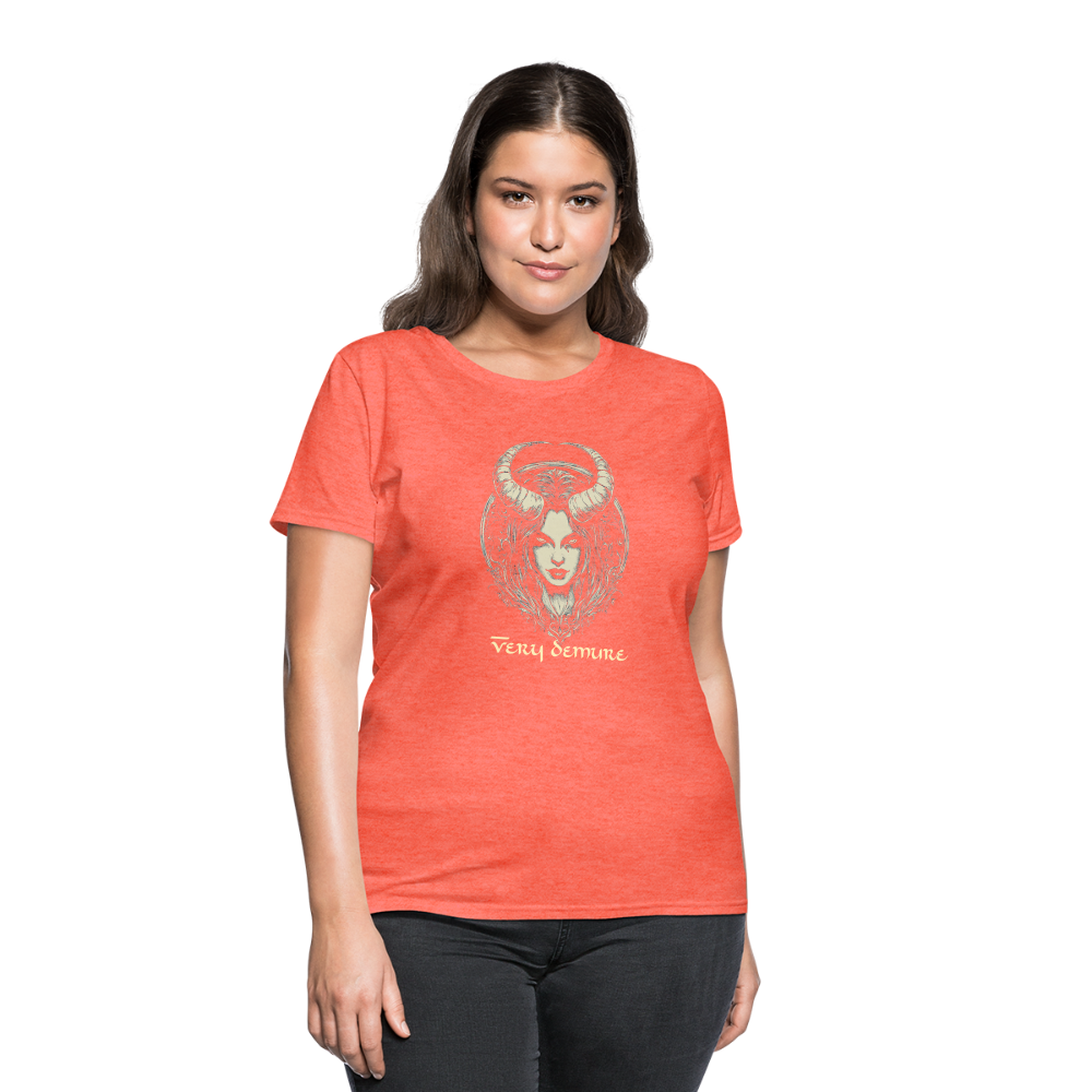 Very Demure Women's T-Shirt - heather coral