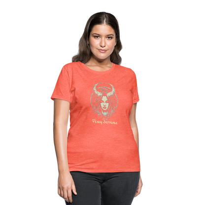 Very Demure Women's T-Shirt - heather coral