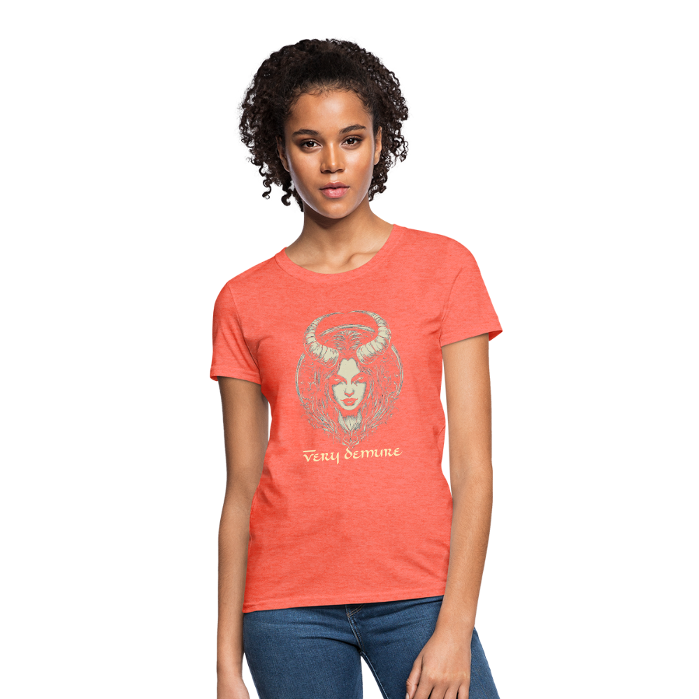 Very Demure Women's T-Shirt - heather coral